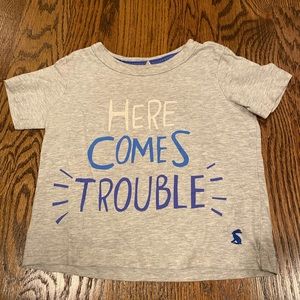 Joules shirt size 12M